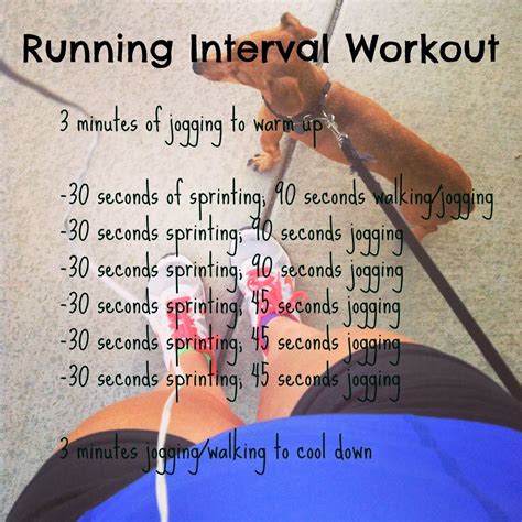 Running Interval Workout | Interval workout, Interval ...