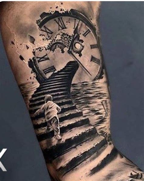 running out | Time tattoos, Heaven tattoos, Trendy tattoos