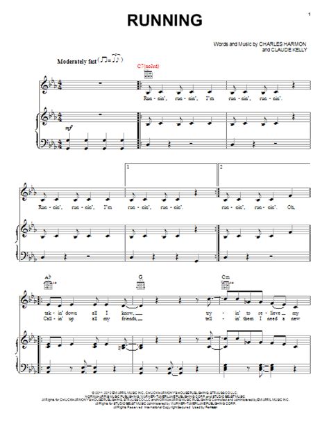 Running/Runnin | Sheet Music Direct