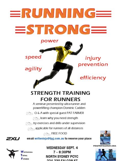 RUNNING STRONG   strength training for runners