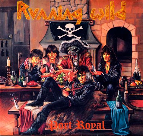 RUNNING WILD   Port Royal 12  Vinyl LP album with Speed ...