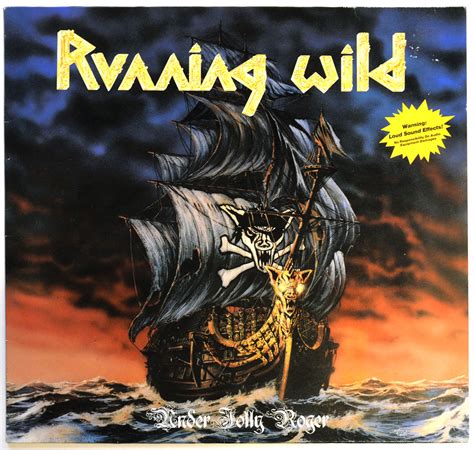 RUNNING WILD   Under Jolly Roger Heavy Metal / Pirate ...