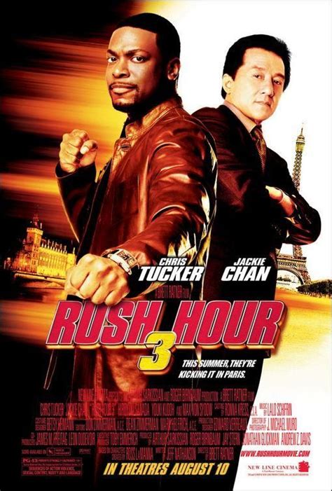 Rush Hour 3,Hora punta 3  2007  | Hora pico, Afiche de ...