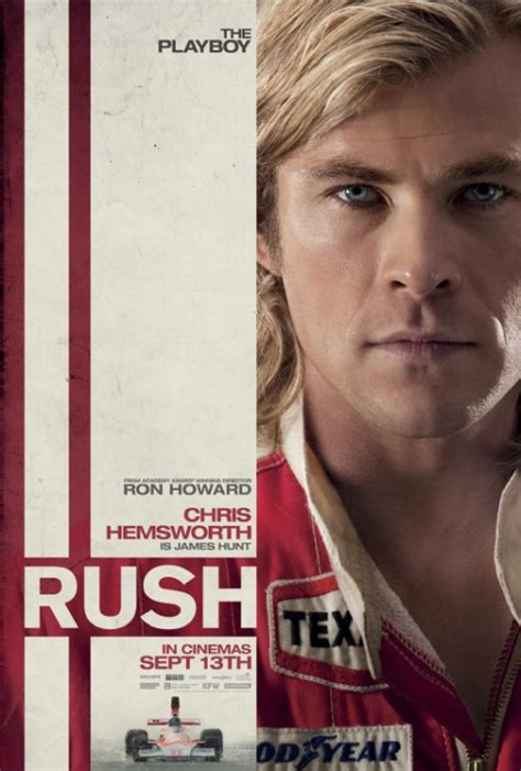 Rush – New posters for Ron Howard’s Formula 1 movie ...