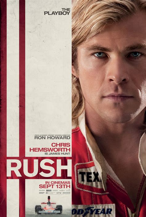 Rush   Two New Character Posters for Ron Howard s F1 Drama ...