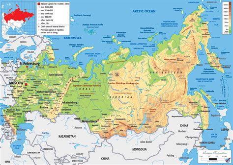 Russia Map   Map of Russia   Guide of the World