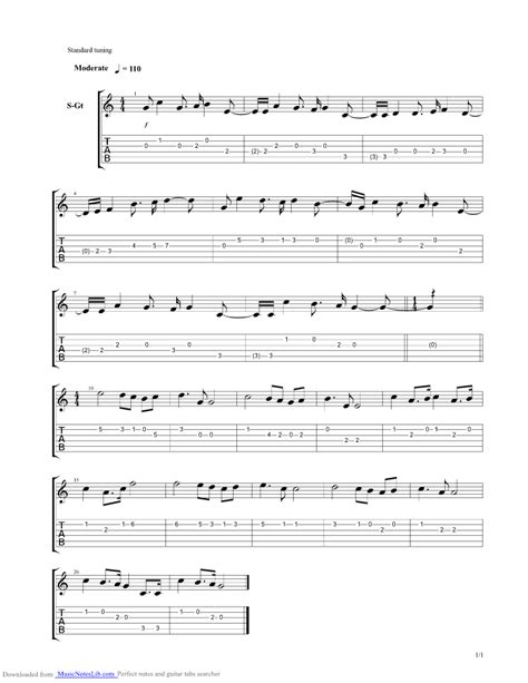 Russian National Anthem guitar pro tab by Misc Traditional ...