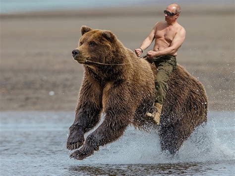 Russian News   Putin commented on his photos riding on a ...