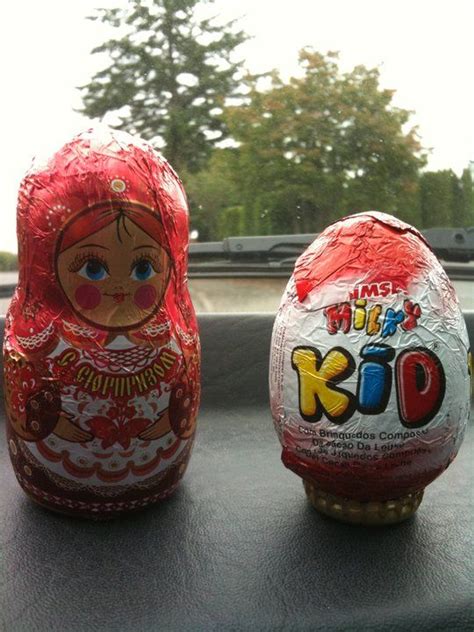 Russian versions of the KinderEgg.