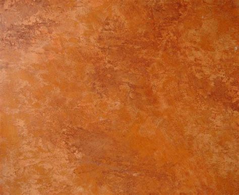 rust orange faux finish | Metallic paint walls, Faux ...