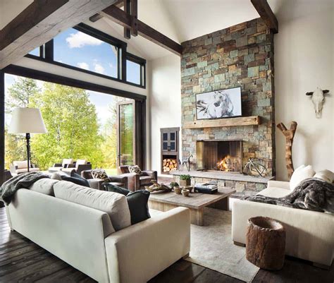 Rustic modern dwelling nestled in the northern Rocky Mountains