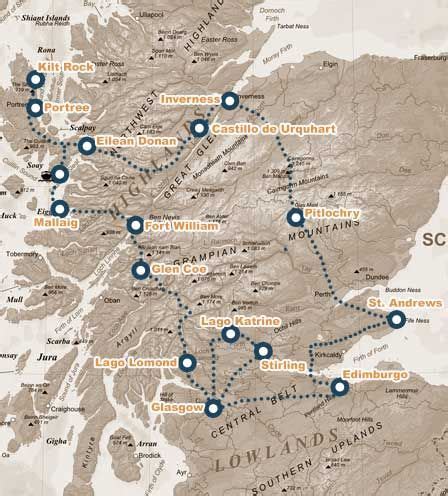 Ruta de 8 días por Escocia | Viajes escocia, Escocia y Escocia turismo