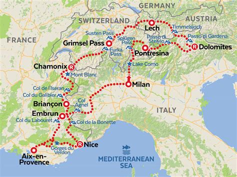 Ruta en moto Alpes Deluxe & Riviera Francesa | AMT