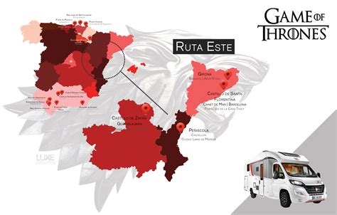 Ruta Este de Juego de Tronos en España: Todas las localizaciones ...