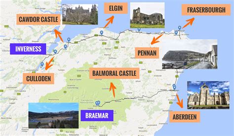 Ruta por Escocia | Inverness   Braemar [MAPA + QUÉ VER ...
