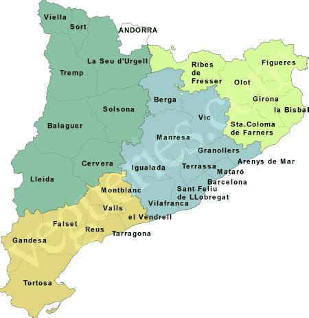 Rutes Catalunya Rutas cataluña Vegueries Informacion Turistica de ...