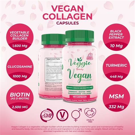 ≫ Colágeno Líquido y Cápsulas para Belleza Veggie Collagen