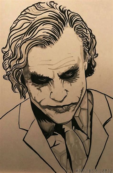 磊 Dibujos de Joker【+35】Fáciles y a lapiz