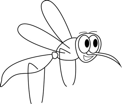 ᐈ Dibujos de MOSQUITOS 【+VIDEO】 Bellas plantillas animadas ...