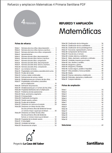 【 Refuerzo y ampliacion Matematicas 4 Primaria ...