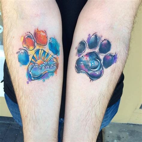 ᐅ Tatuajes de huellas de perros ️ » Tatuajes & Tattoos