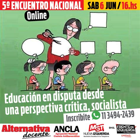 Sábado 16hs, participá del 5º Encuentro Educativo, Online ...