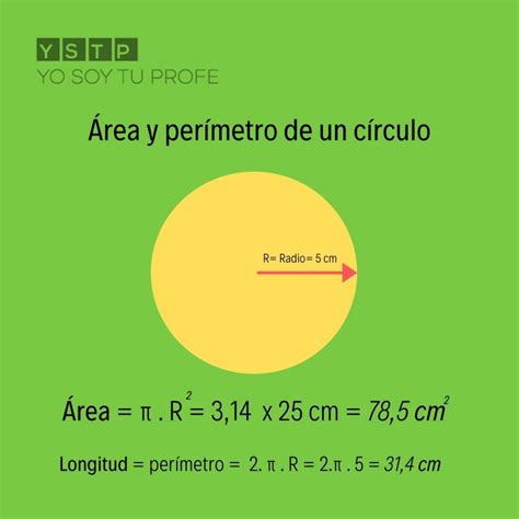¿Sabes calcular el área y el perímetro del círculo?   Yo Soy Tu Profe