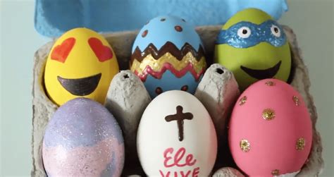 ¿Sabes cómo decorar los huevos de Pascua? Así de sencillo y rápido ...