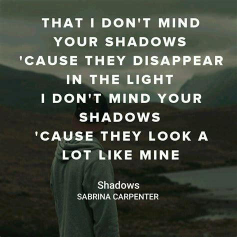 SABRINA CARPENTER SHADOWS EVOLUTION | song lyrics ...