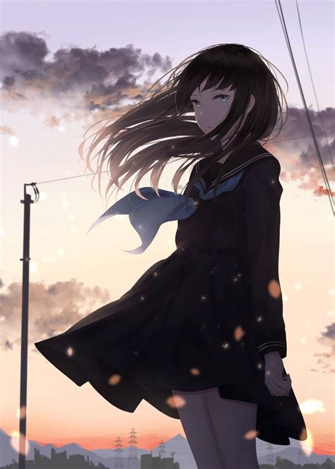 Sad anime girl Wallpaper by creepyloli   de   Free on ZEDGE