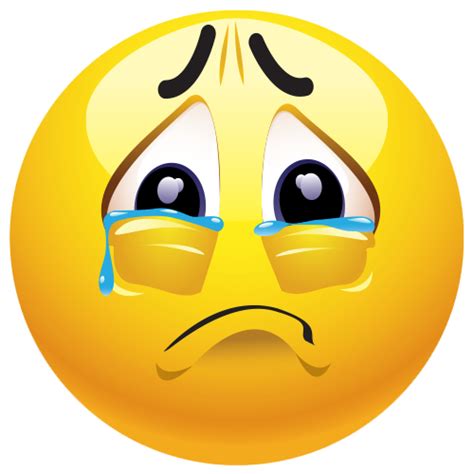 Sad Emoji PNG Clipart | PNG Mart
