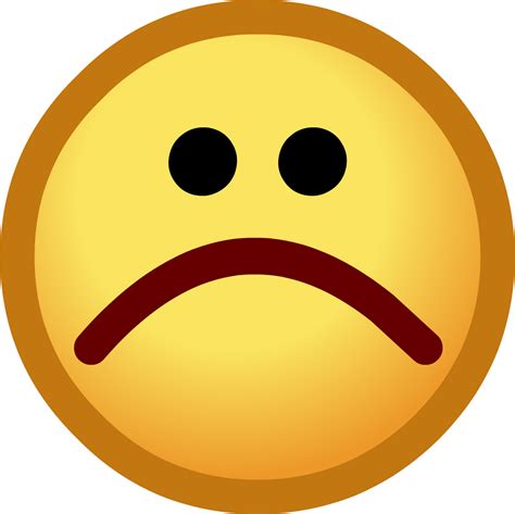 Sad Emoji PNG Picture | PNG Mart