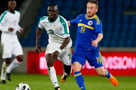Sadio Mané   Jugador estrellla de la selección de Senegal ...