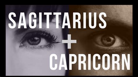 Sagittarius & Capricorn Sun: Love Compatibility   YouTube