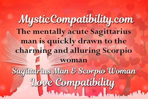 Sagittarius Man Scorpio Woman Compatibility   Mystic ...