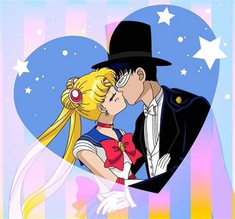 Sailor moon and tuxedo mask | Sailor moon, Disenos de unas