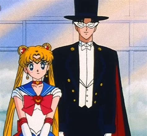 Sailor moon et Tuxedo Mask couple goal ️ | Personnage de sailor moon ...