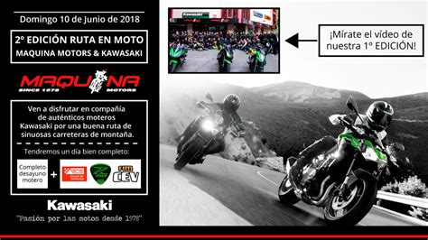 Salida en ruta motera Kawasaki & Maquina Motors Domingo 10 ...