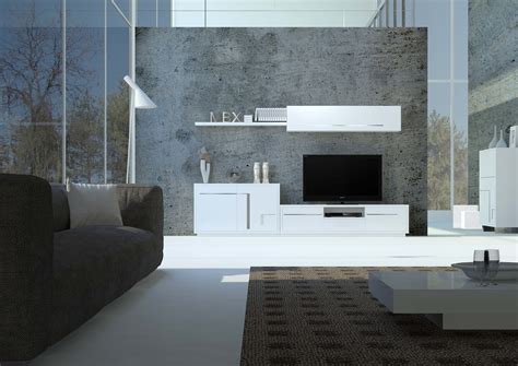 Salones modernos con el estilo innovador de muebles ...