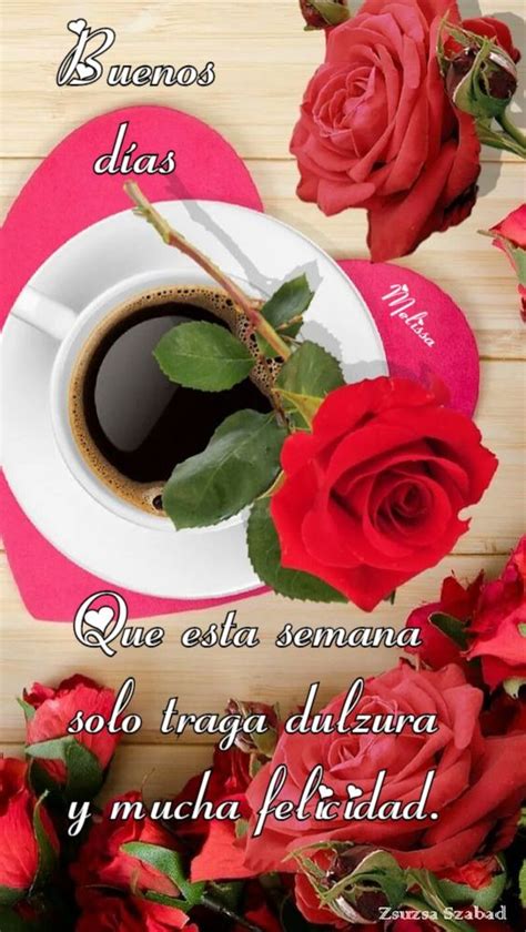 Saludo de buenos días | rosa | Good morning coffee, Sweet ...