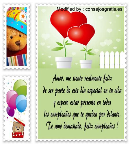 Saludos y tarjetas bonitas de cumpleaños para mi novia | Frases de ...