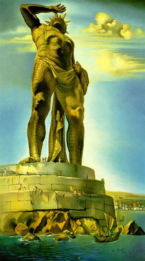 SALVADOR DALI   1954   01   The Colossus of Rhodes 1954