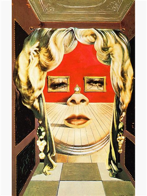 Salvador Dali Mae West Surrealist Famous Paintings ...