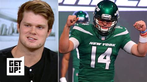 Sam Darnold talks new Jets uniforms, Le Veon Bell, playoff ...