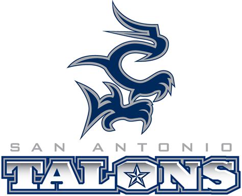 San Antonio Talons Primary Logo   Arena Football League ...