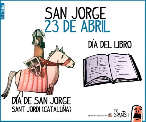 San Jorge   Sant Jordi   día del libro. 23 de Abril ...