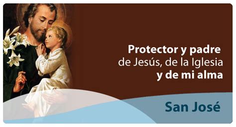 San José, Esposo de la Santísima Virgen María, Padre ...