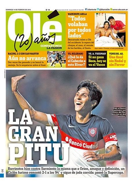 San Lorenzo | Olé | Diario Deportivo | Fútbol, Futbol ...