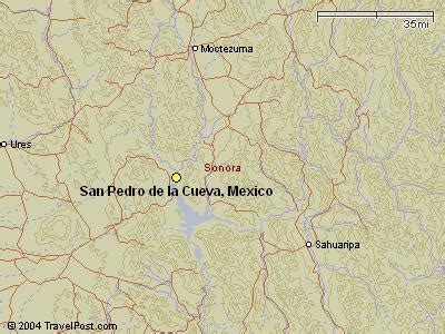 San Pedro de la Cueva   Mapa