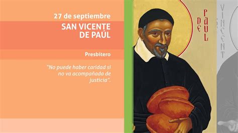 San Vicente De Paúl  27 de Septiembre   YouTube